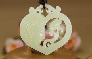 和田玉黄玉观音挂件 45.12克【中和尚品】